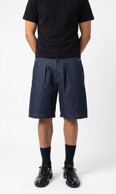 GW Indigo Selvedge Raw Denim Shorts