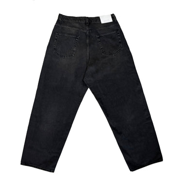 GW Black Stained Wash Fit04 Baggy Denim