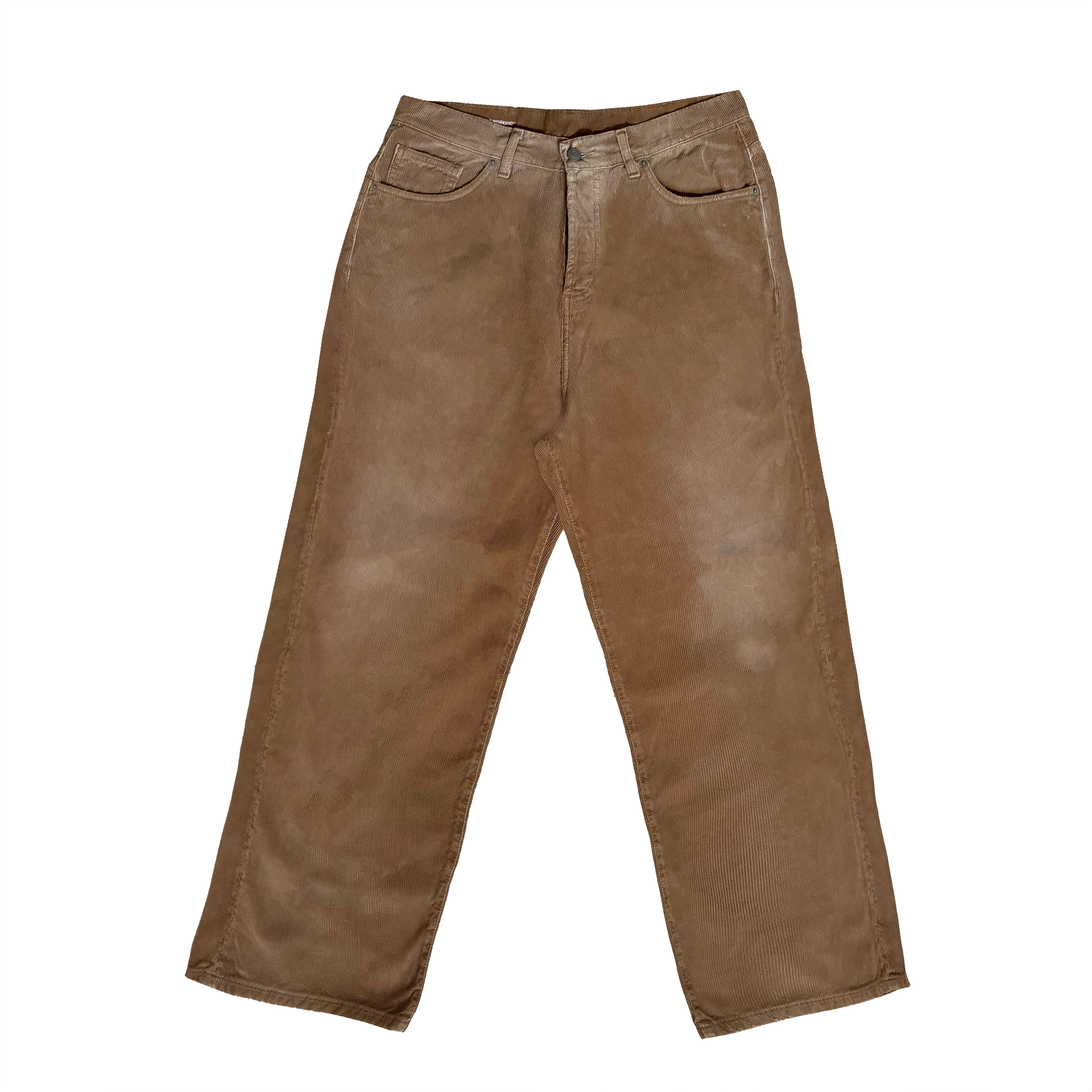 GW Beige Vintage Wash Fit04 Loose Corduroy Pants – Garment Workshop