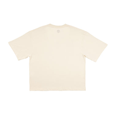 GW Cream Embroidery  Boxy Tee