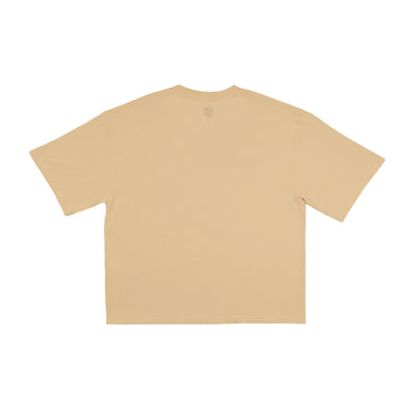 GW Dune Sand Basic Boxy Tee with Embroidery