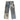 Trompe-L'Oeil "Sashiko" Printed Jeans - Fit05