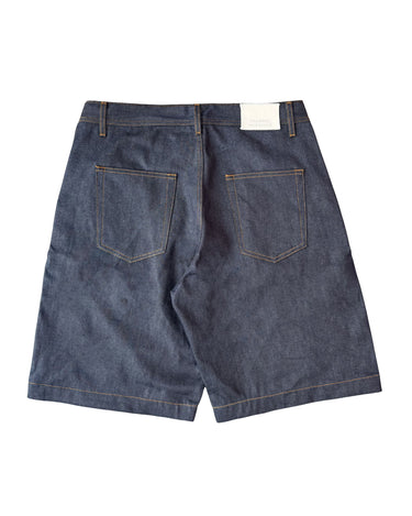 GW Indigo Selvedge Raw Denim Shorts