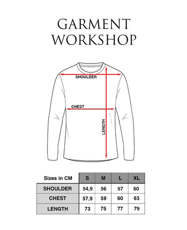 GW Ukiyo-e Dragons Cracked Graphic Long Sleeve Tee
