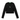 GW x VERTIGINE Black Womens Ribbed Top
