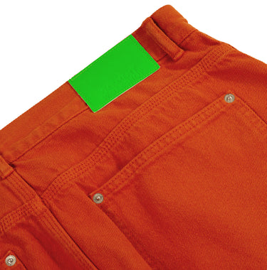 GW GW x Malossi Washed Orange Double-Knee Workpants Fit02
